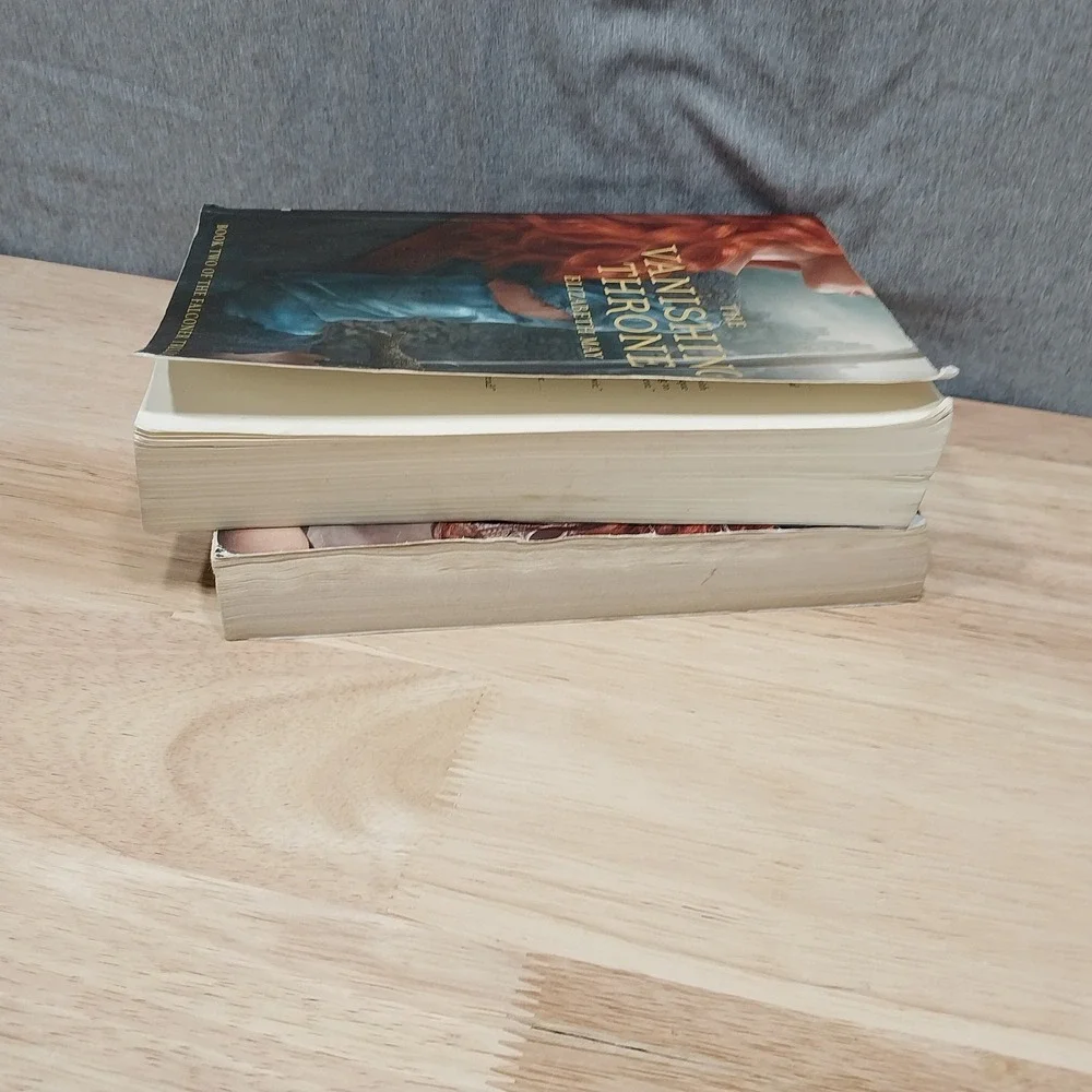 Elizabeth‎ May YA Fantasy Books The Falconer Vanishing Throne Lot of 2 Paperback